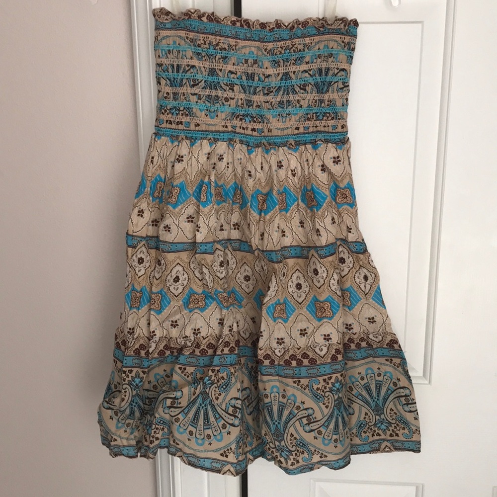 NWOT Forever 21 strapless cover up tunic